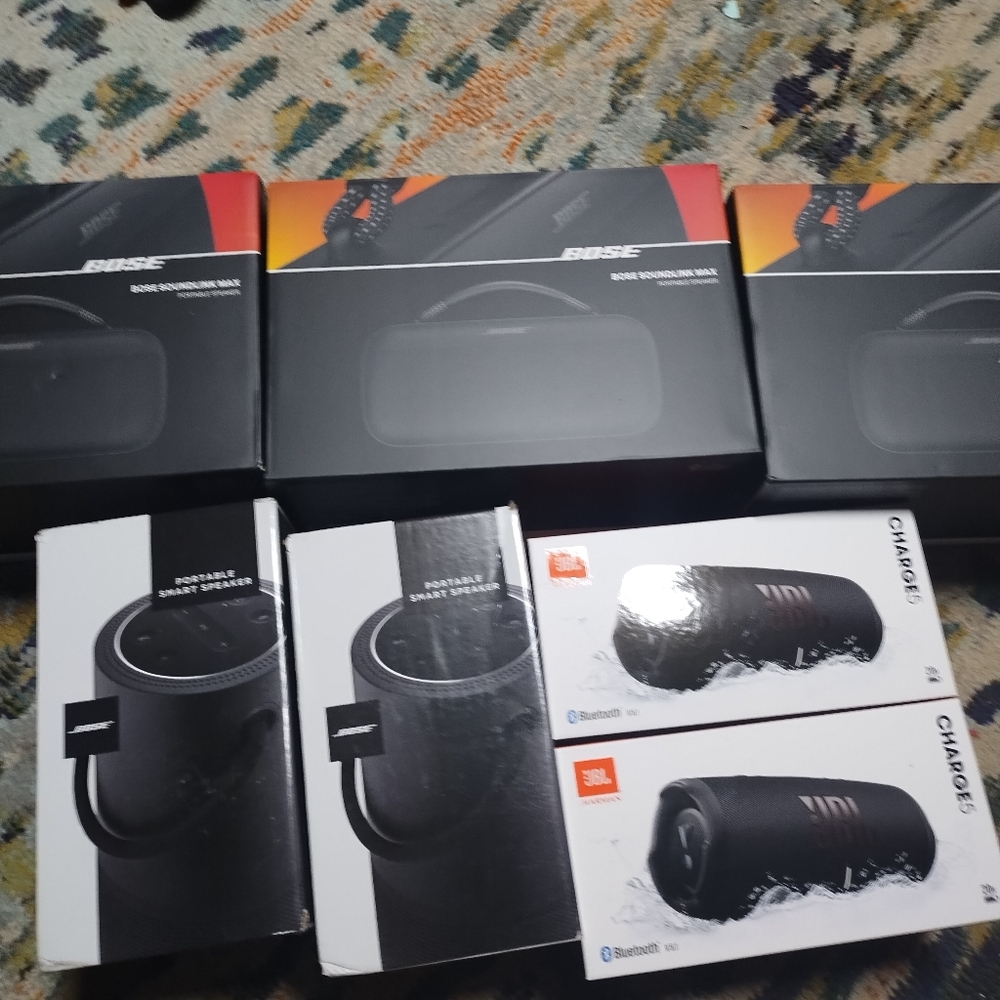 Bose and JBL Wireless Speakers